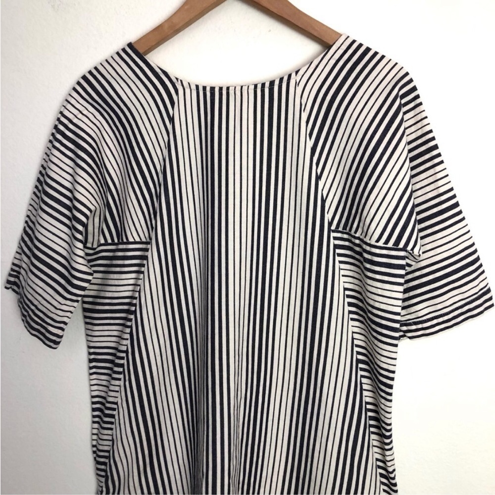 AND Mixed Stripe Cotton Shift Dress - Picture 11 of 12